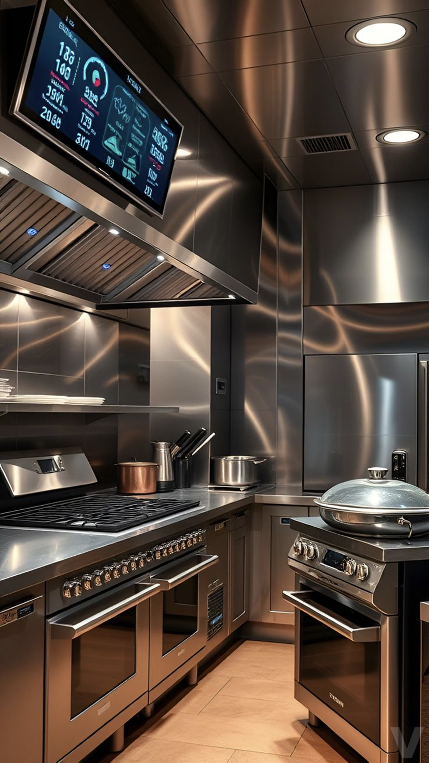 Modern Galley Kitchen